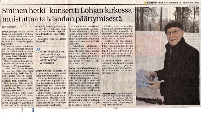 Pyhän Laurin kirkko täyttyi