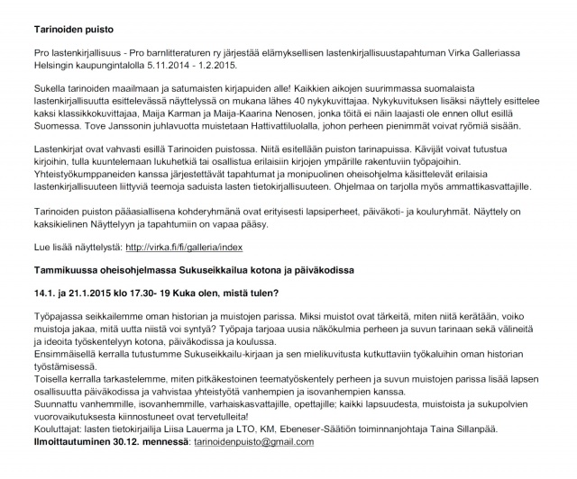 Tarinoiden puisto_Pekalle